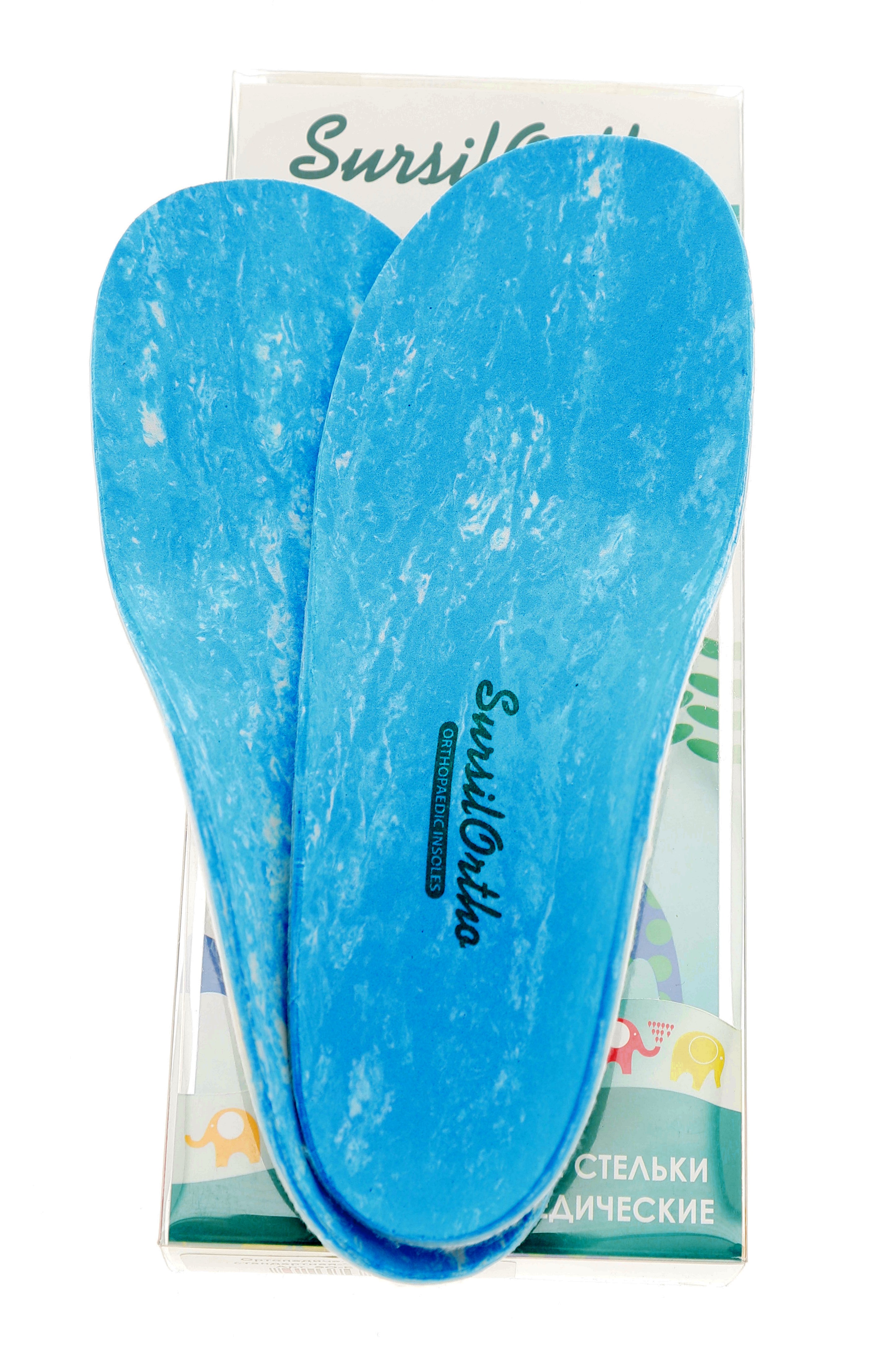 Детские ортопедические Стельки SO-E10-17 Sursil-Ortho, полужесткие купить в OrtoMir24